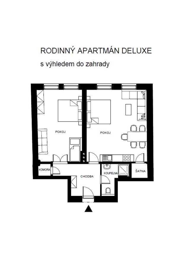 Apartmany Velke Namesti 克罗梅日什 外观 照片
