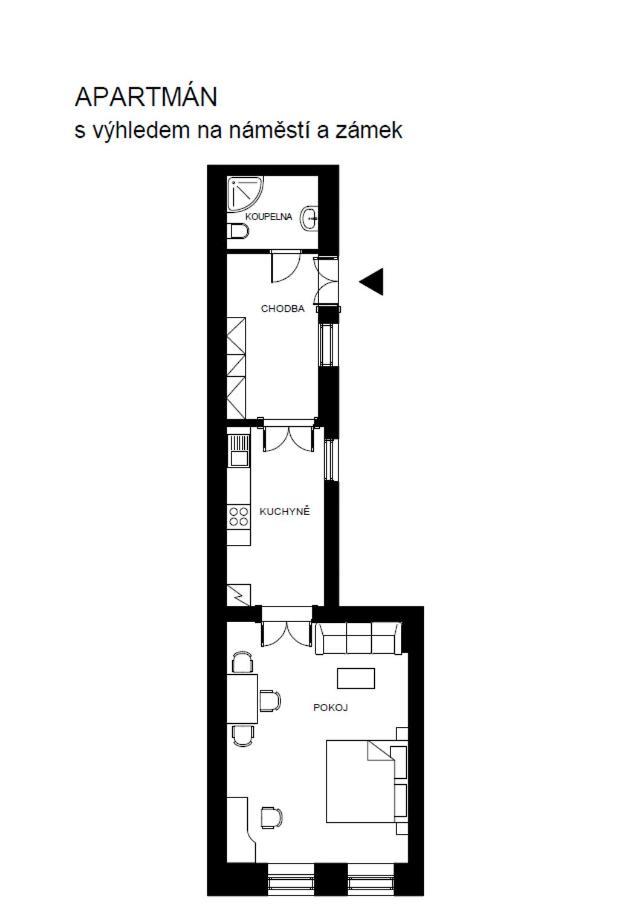 Apartmany Velke Namesti 克罗梅日什 外观 照片